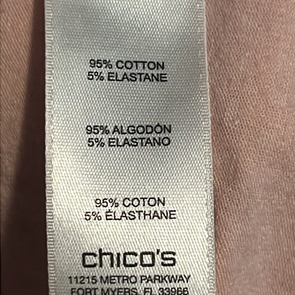 Zenergy By Chico’s Metallic Top - Picture 5 of 5